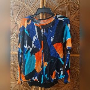 Extremely vibrant, colorful sweater